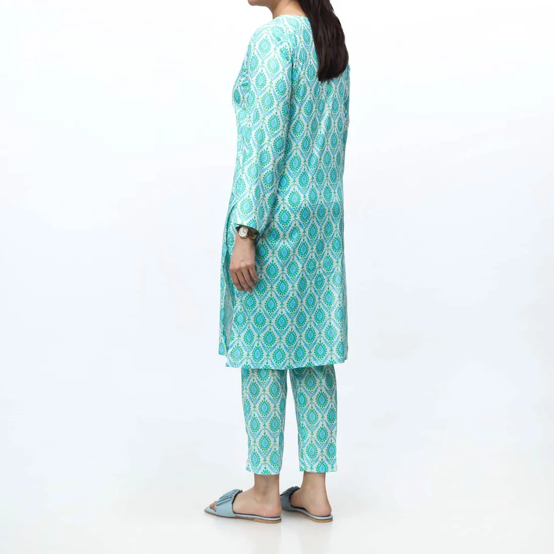 2PC- Unstitched Digital Printed Lawn Suit PS4817