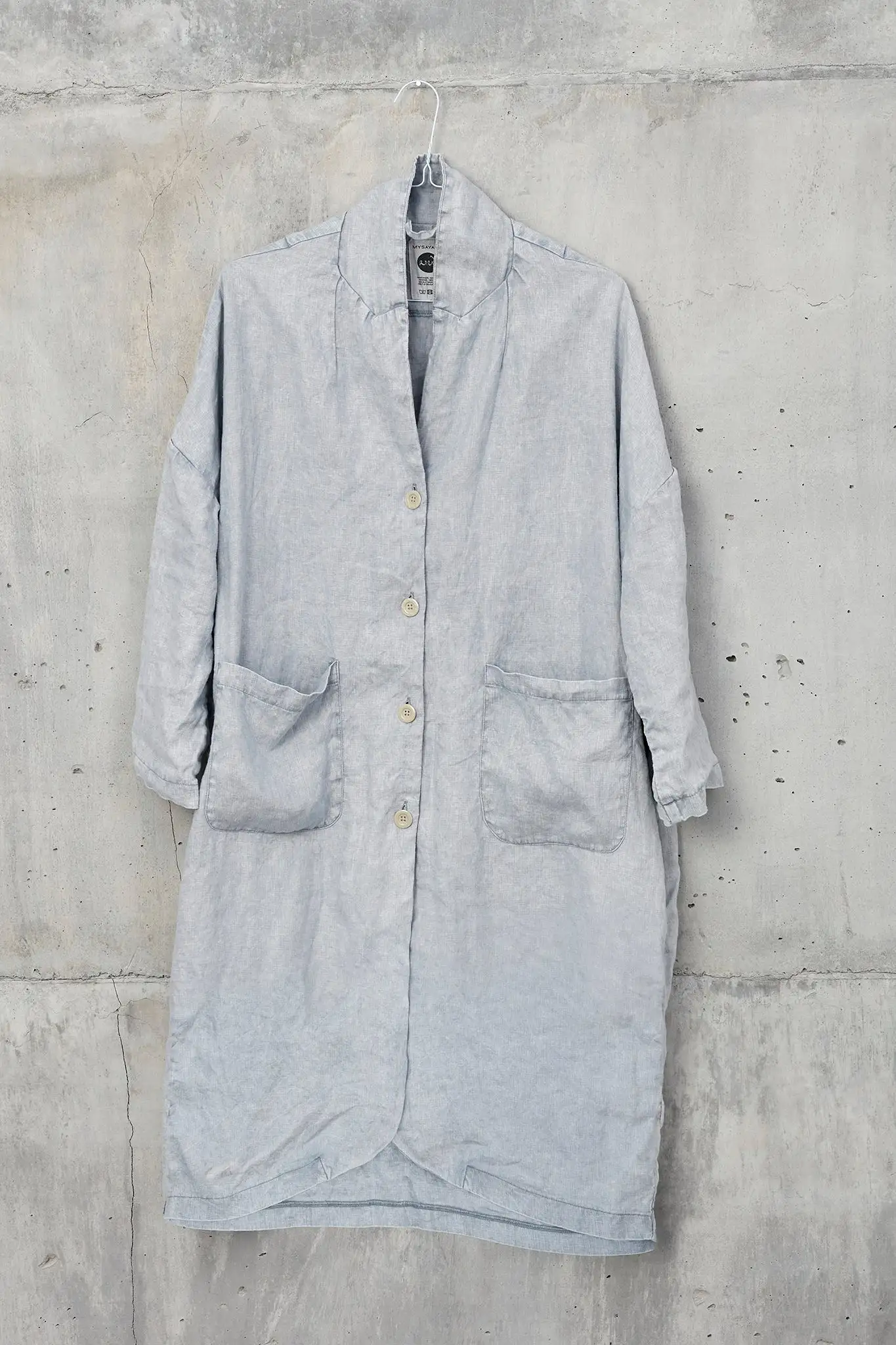 ADEM [ pure ] - 100% linen unisex coat