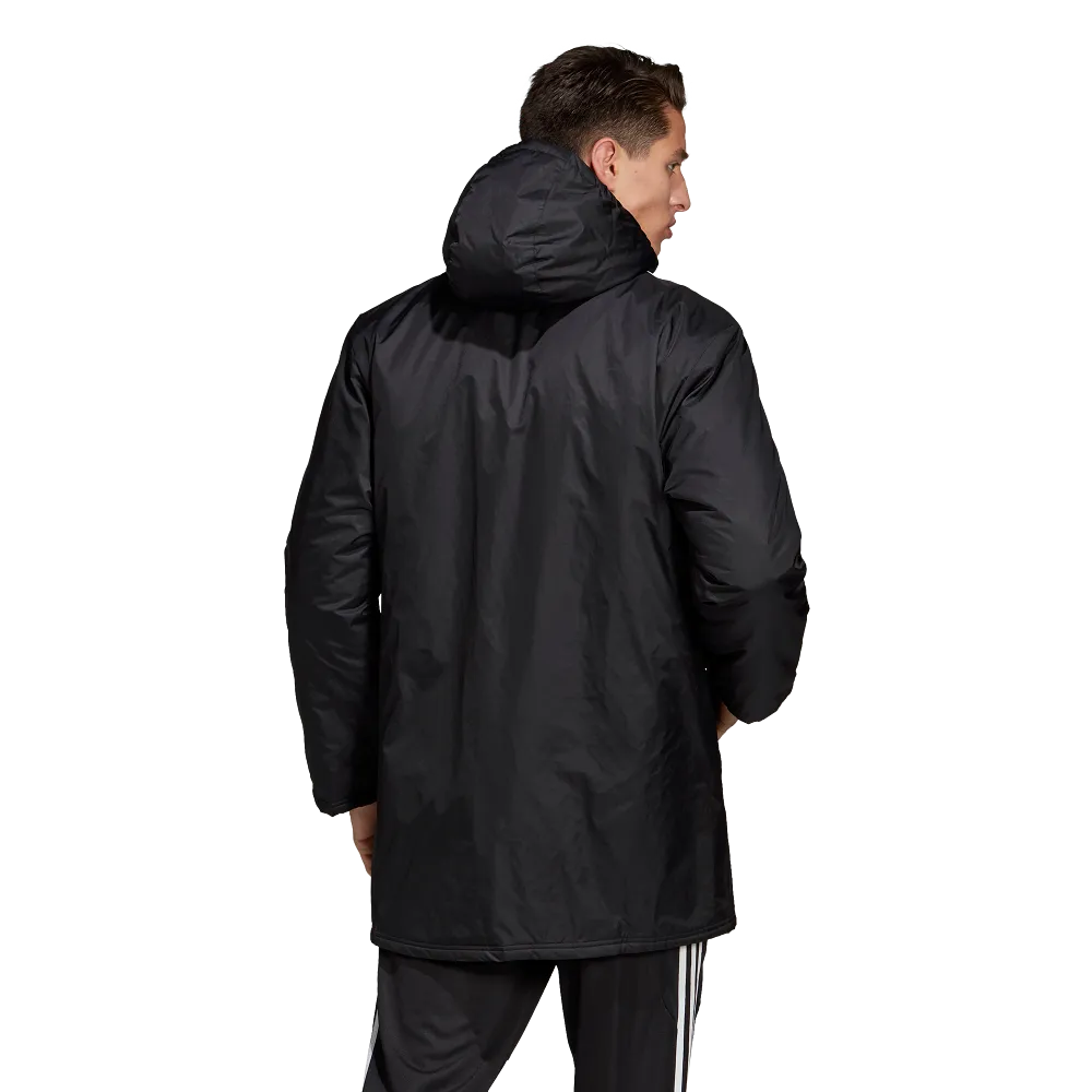 Adidas Adult Core 18 Stadium Jacket (Black/White)