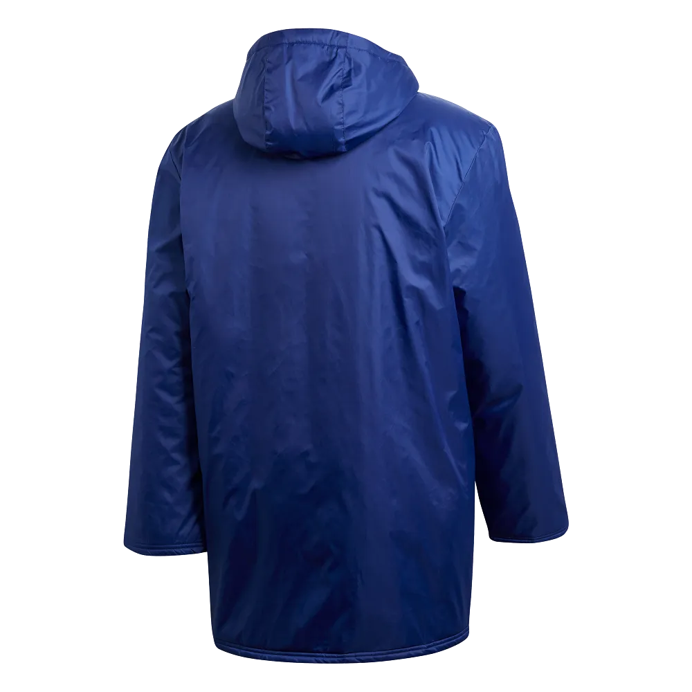 Adidas Adult Core 18 Stadium Jacket (Dark Blue/White)