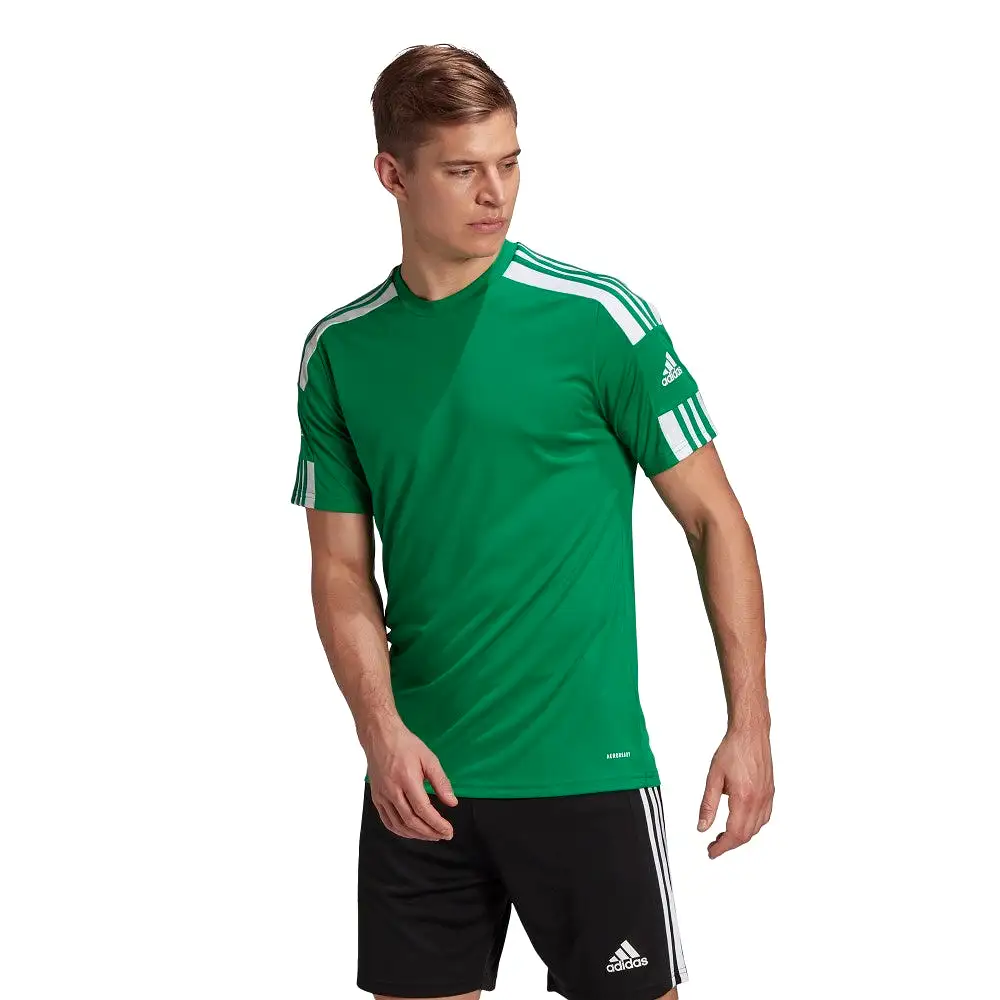 Adidas Adult Squadra 21 Jersey (Green/White)