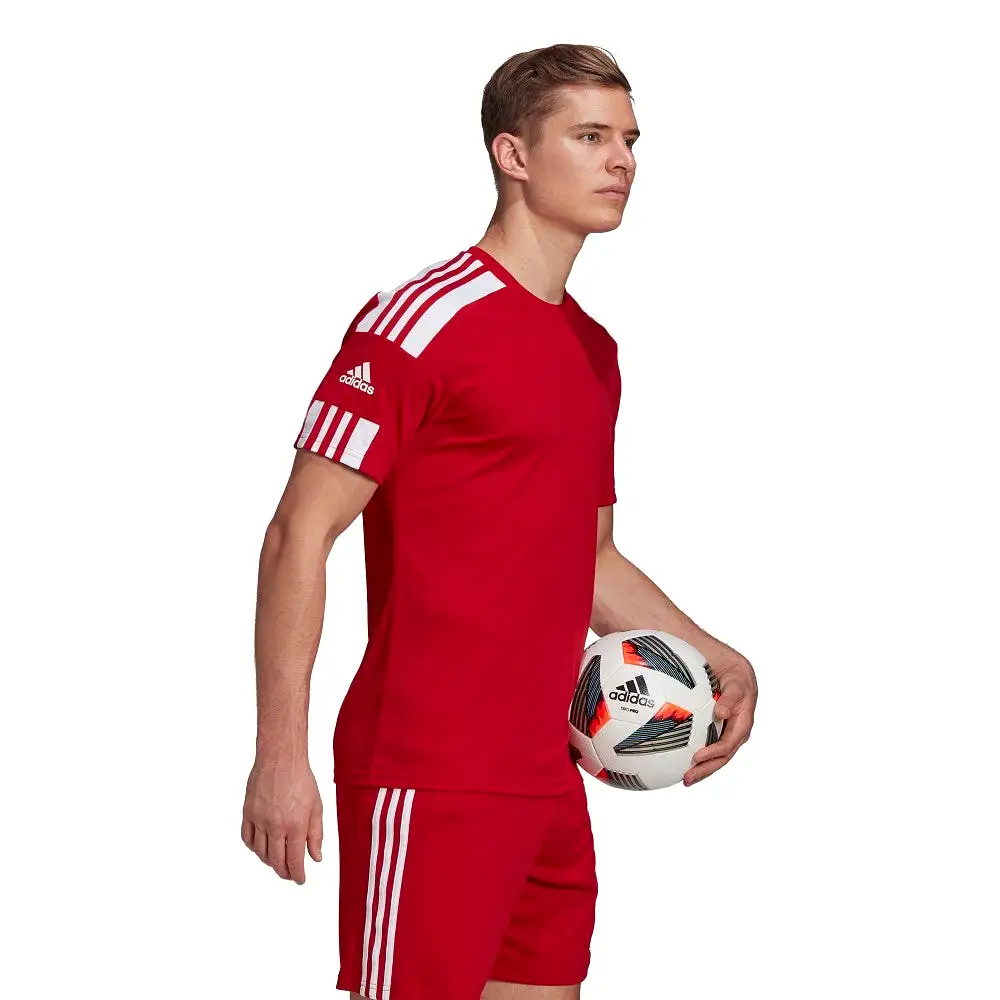 Adidas Adult Squadra 21 Jersey (Red/White)