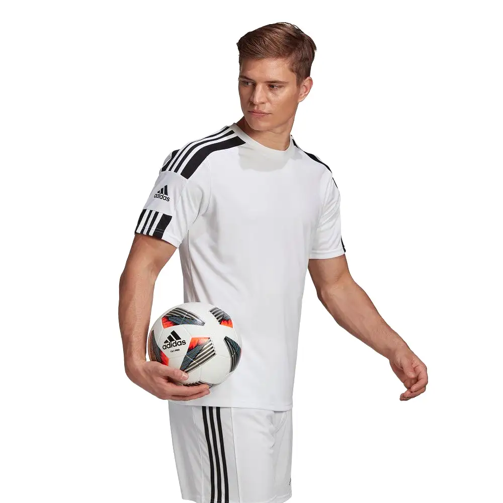 Adidas Adult Squadra 21 Jersey (White/White)