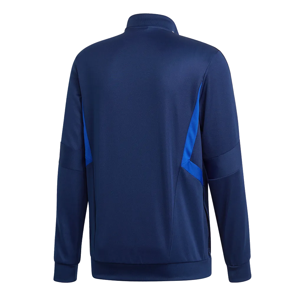 Adidas Adult Tiro 19 Training Jacket (Dark Blue/Blue/White)