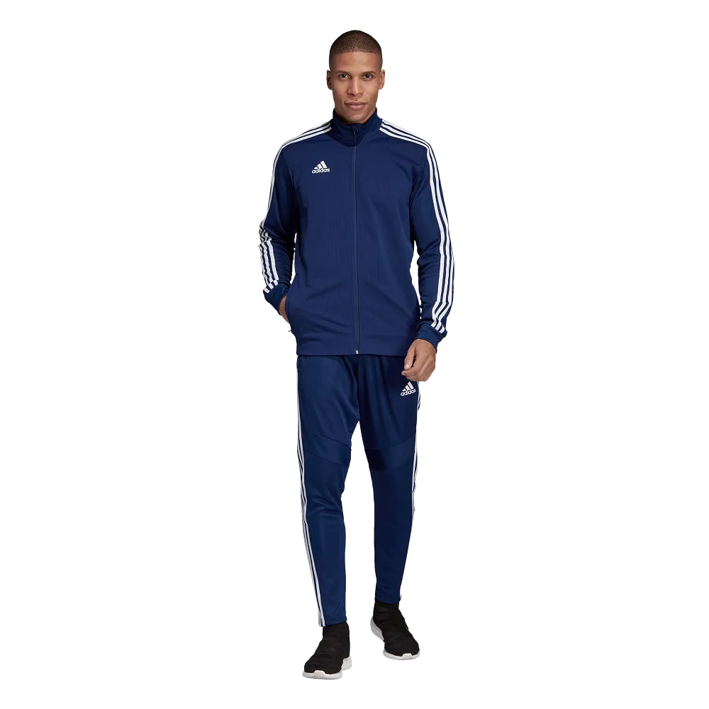 Adidas Adult Tiro 19 Training Jacket (Dark Blue/Blue/White)