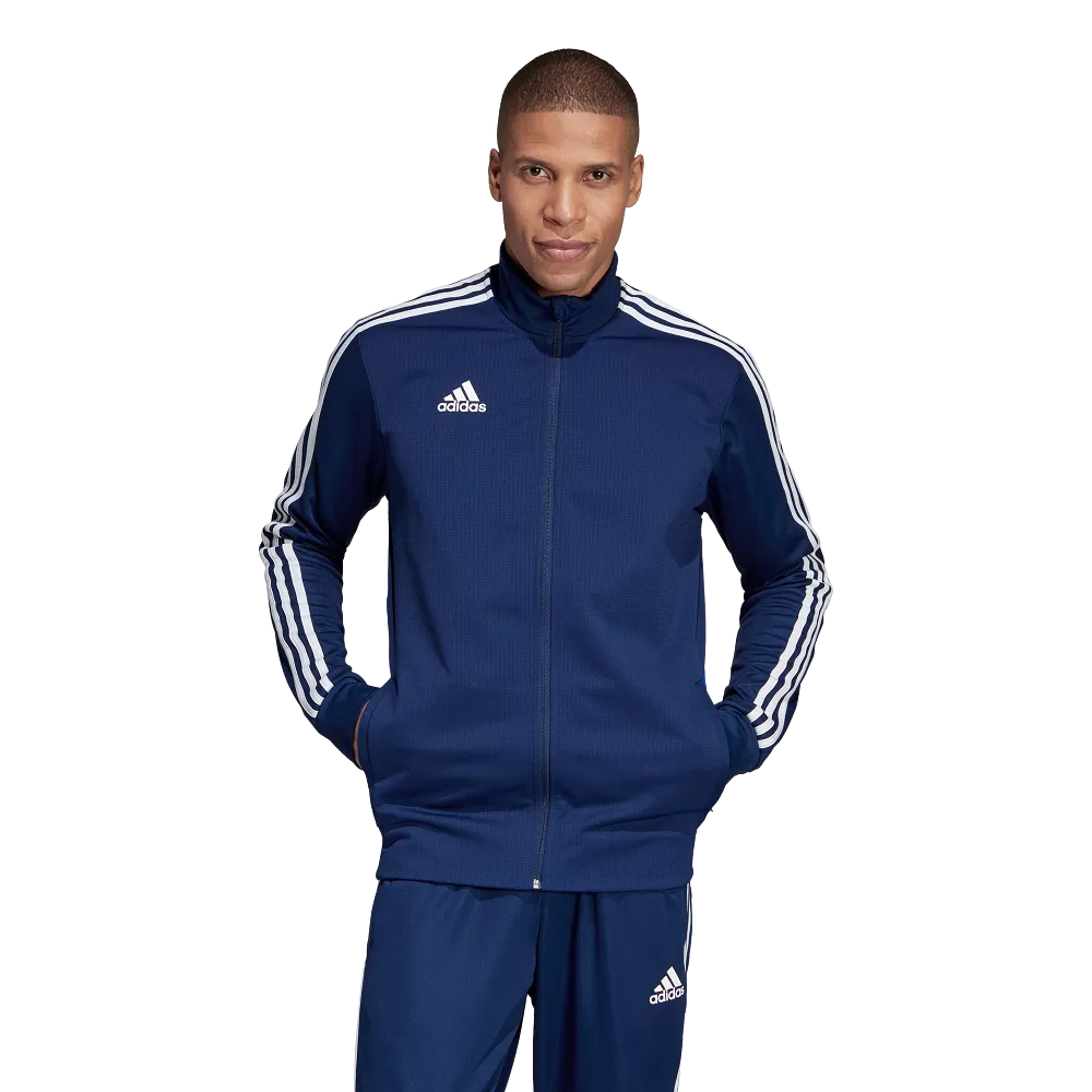 Adidas Adult Tiro 19 Training Jacket (Dark Blue/Blue/White)