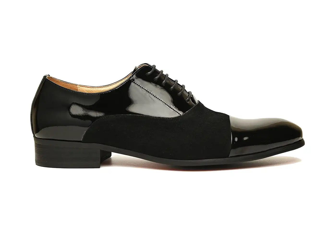 ARIK | Patent Leather & Suede Oxfords