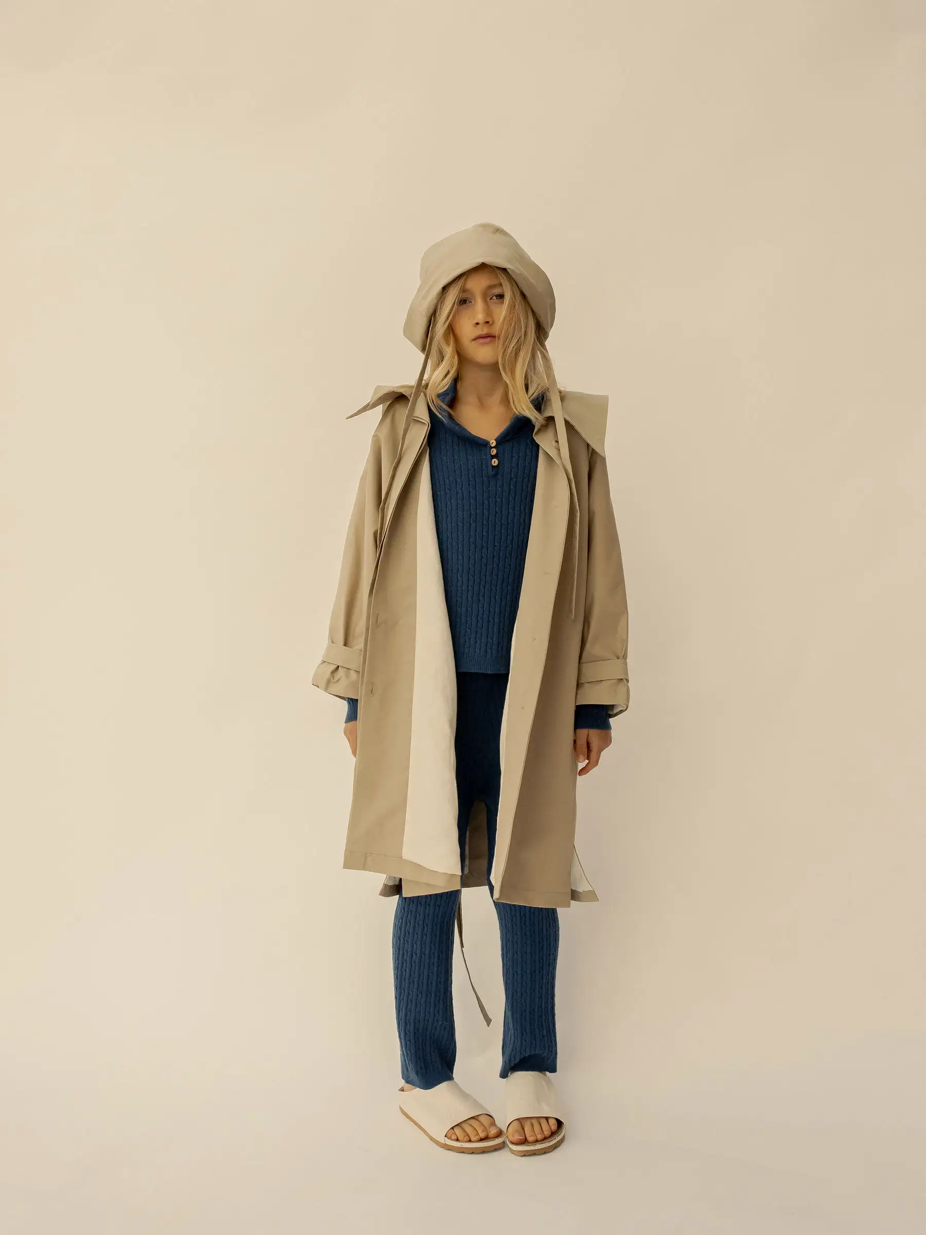 ARMAND RAINCOAT | TAUPE