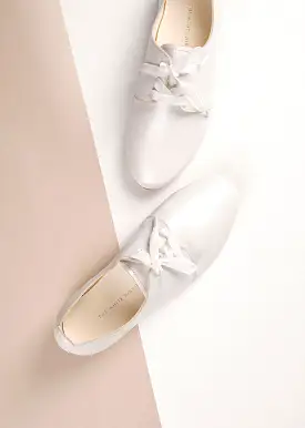 AVA Oxford Shoes - Pearl Ivory