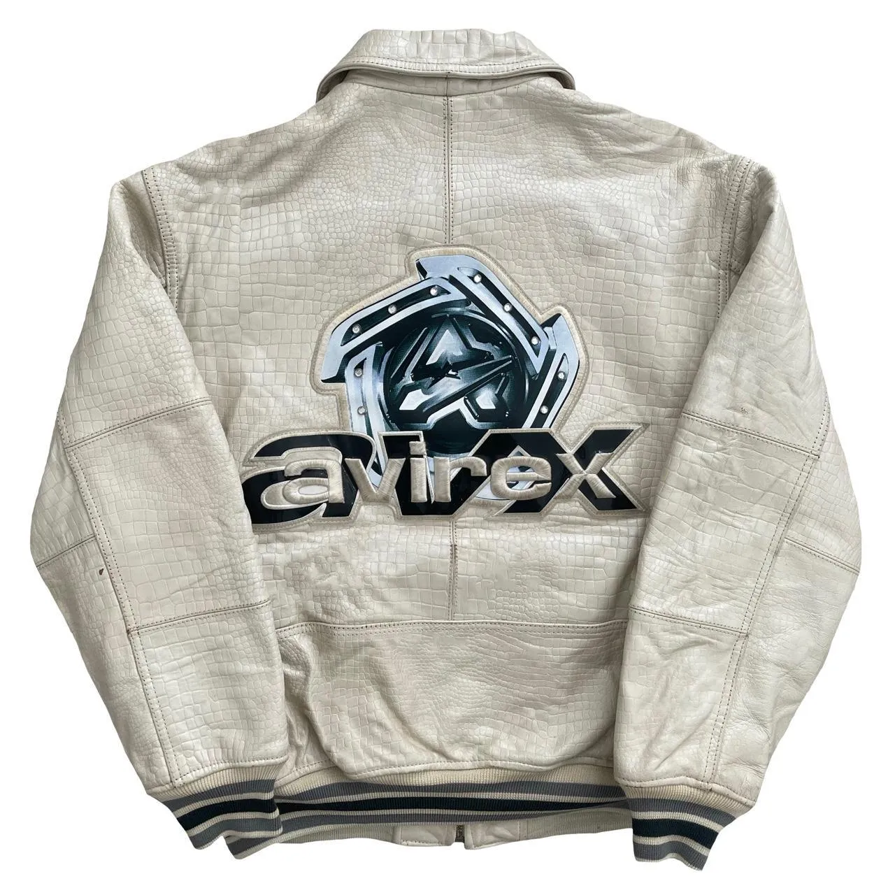 Avirex Leather Varsity Jacket