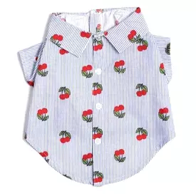 Cherries Dog Shirt