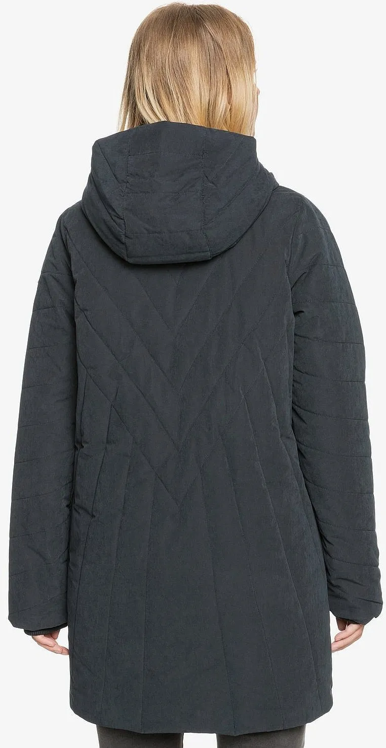 coat Roxy Madden - KVJ0/True Black - women´s