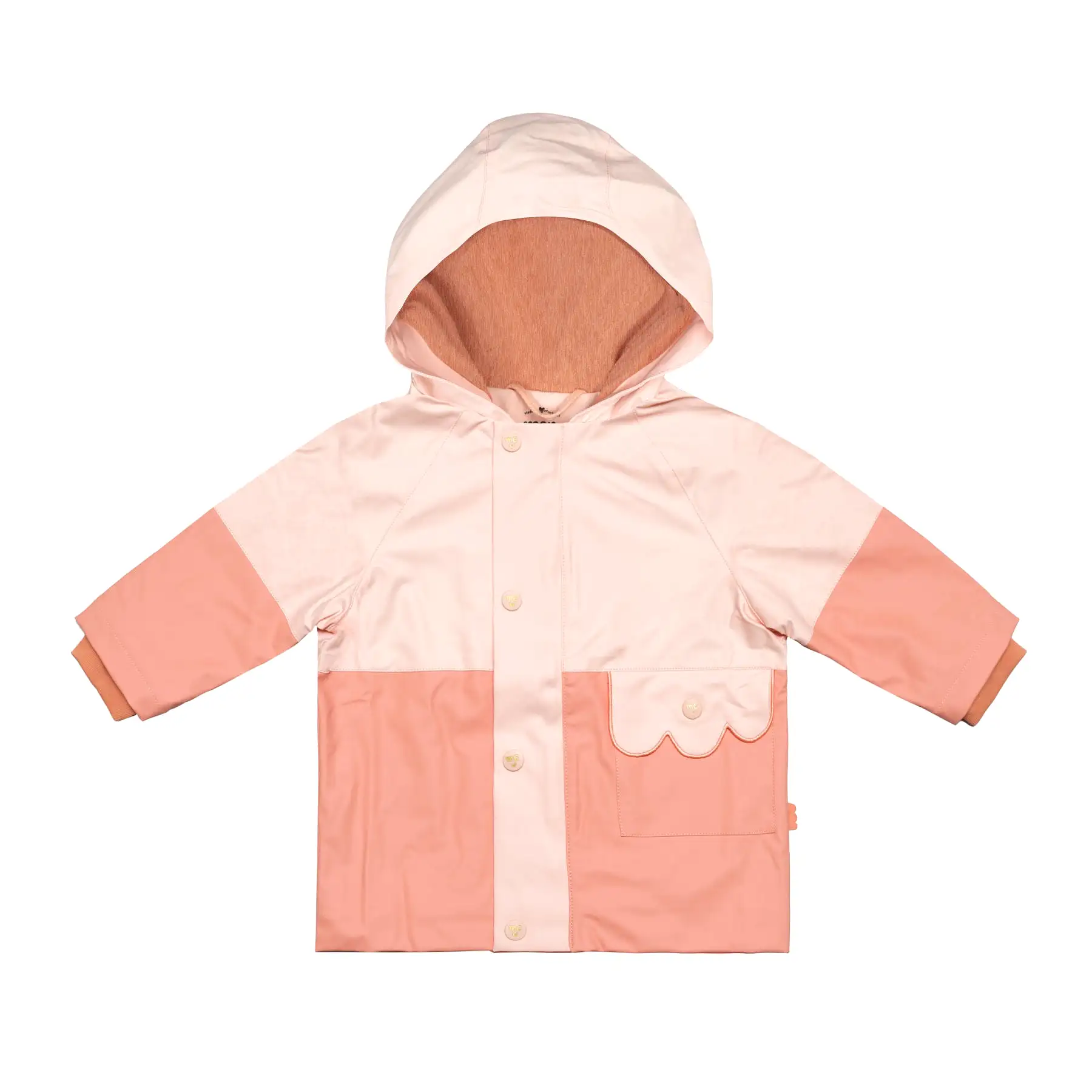 Colorblock Baby Raincoat