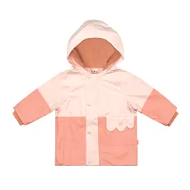 Colorblock Baby Raincoat