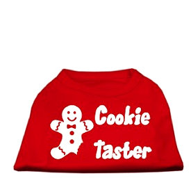 Cookie Taster Christmas Dog T-Shirt