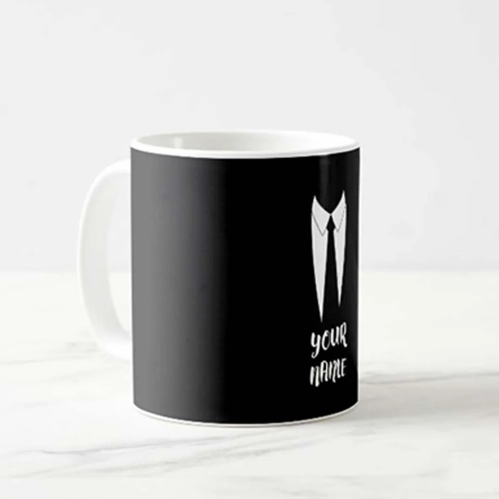 Customized Printed Mugs - Suit Up