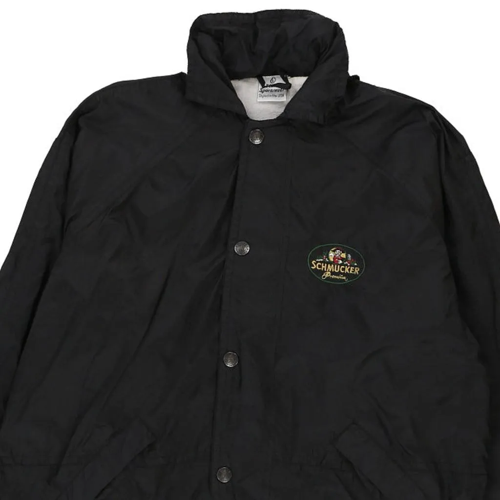 Finest Sportswear Jacket - Large Black Polyester