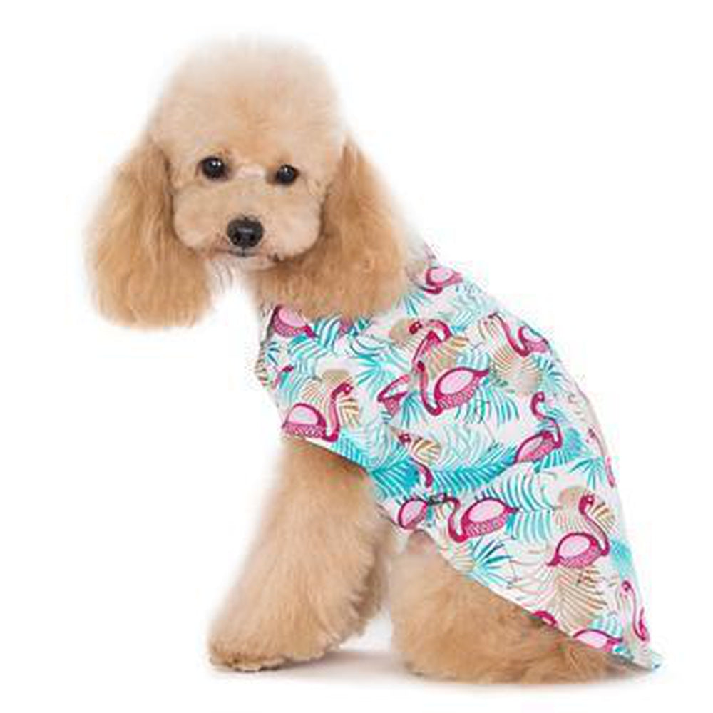 Flamingo Island Dog Shirt