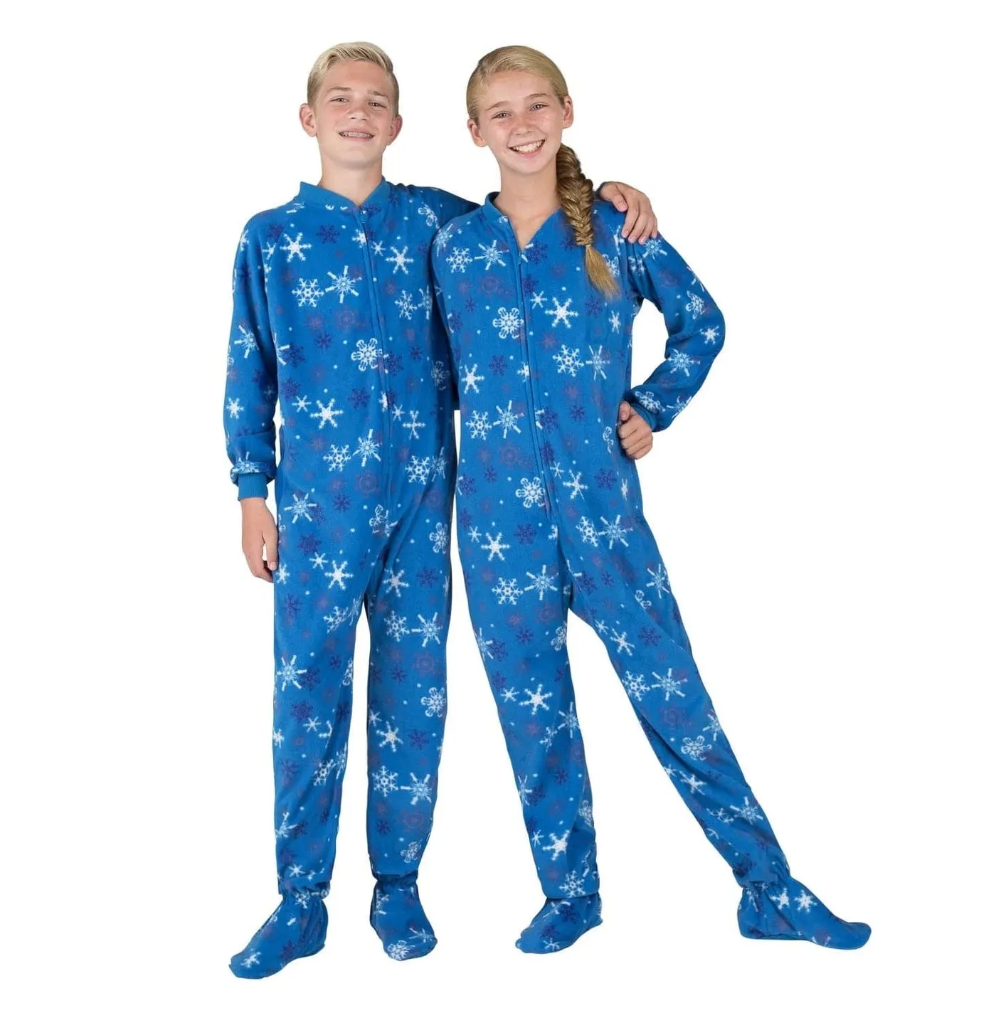 Footed Pajamas Co. Family Matching Its A Snow Day Fleece Onesie*