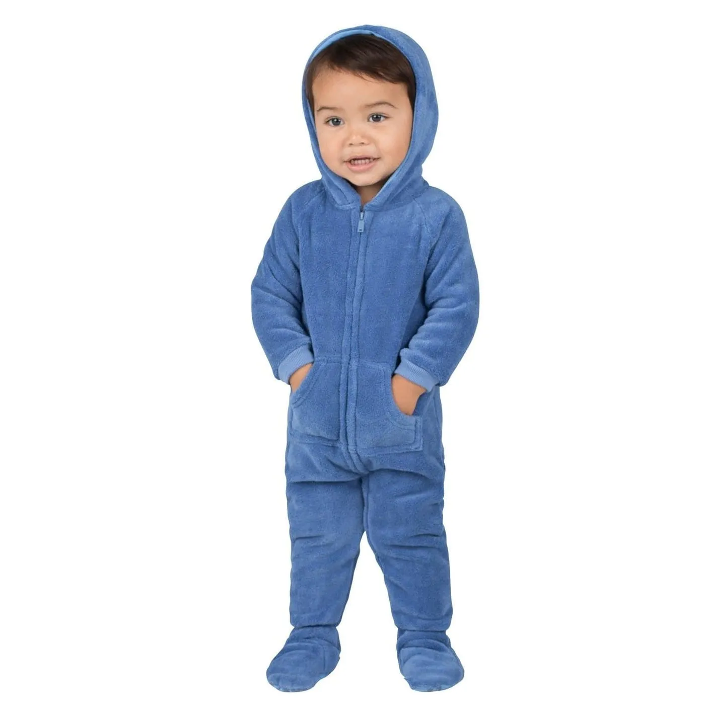 Footed Pajamas Co. Family Matching Under The Sea Hoodie Chenille Onesie*