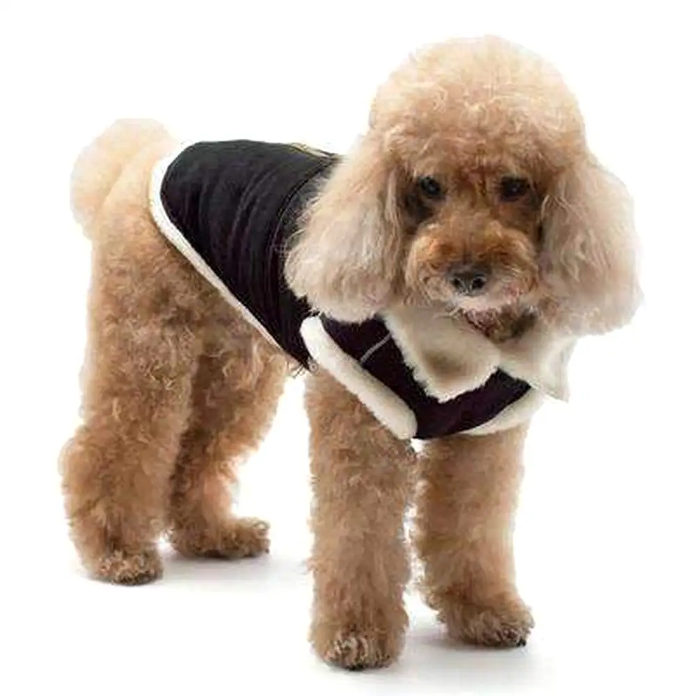 Furry Runner Coat Black