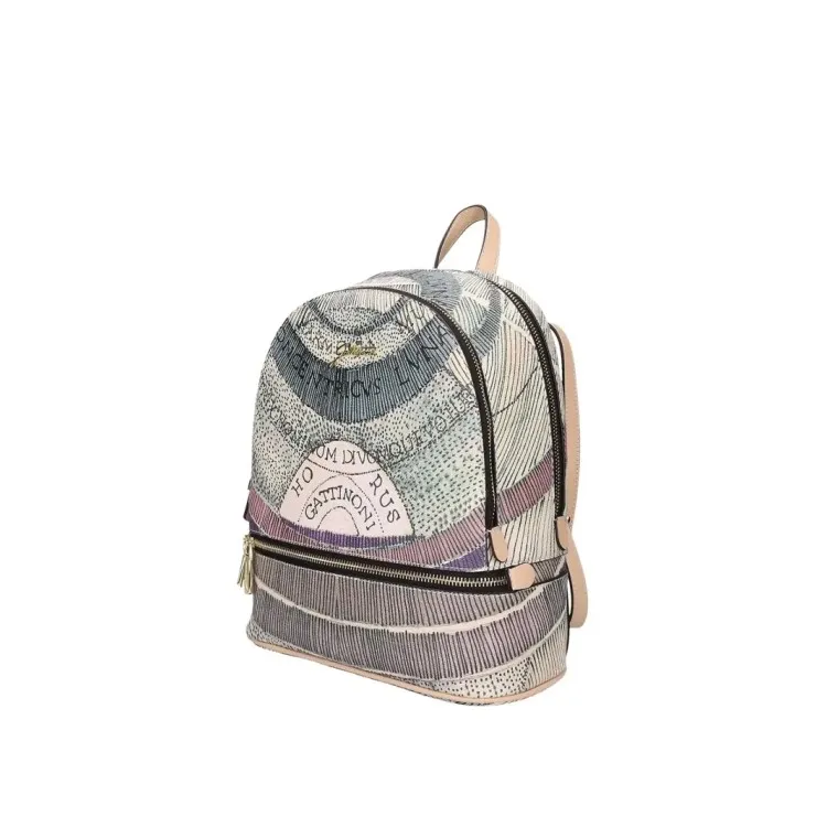 Gattinoni Planetarium BIGPL6439 Q003 Zainetto Backpack Bag Watercolor Beige