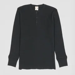 Glad Hand & Co. Longsleeve Henley Waffle Shirt