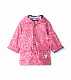 Hatley Glitter Hearts Baby Raincoat