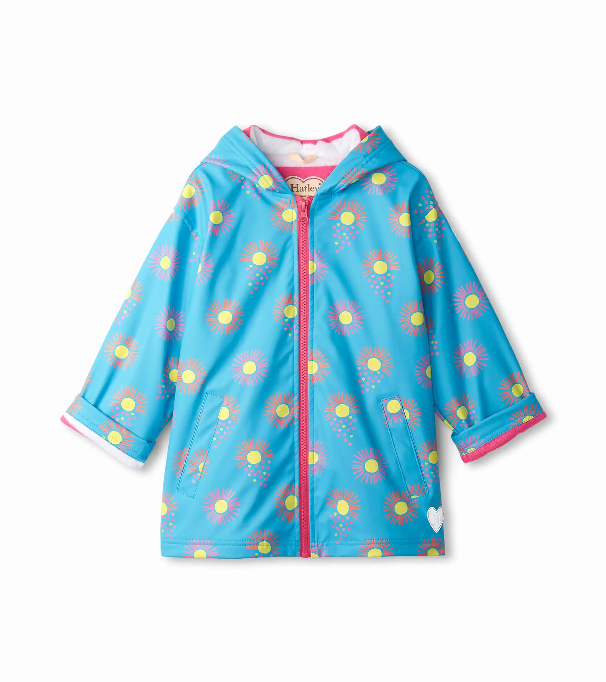 Hatley Sunrays Zip Up Rain Jacket