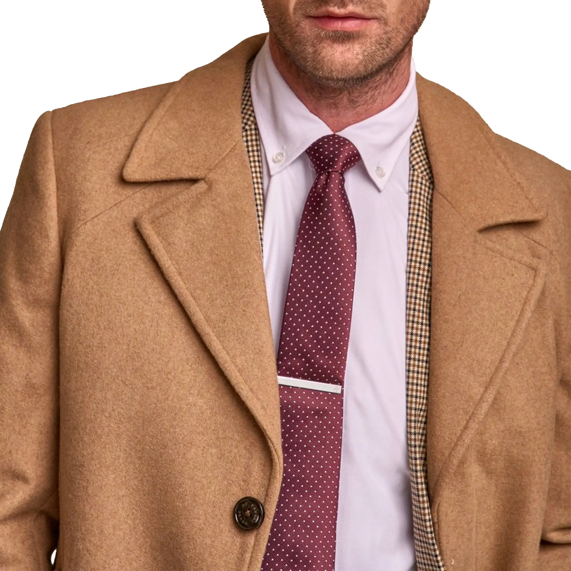 House of Cavani Marcus Coat - Camel