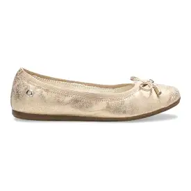 Hush Puppies Rose Gold Josie Children’s Flat