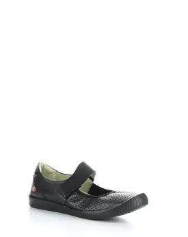 IGLU720SOF 010 BLACK Round Toe Shoes