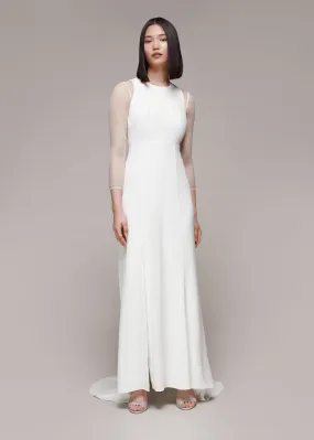 Ivory Cecilia Dobby Wedding Dress