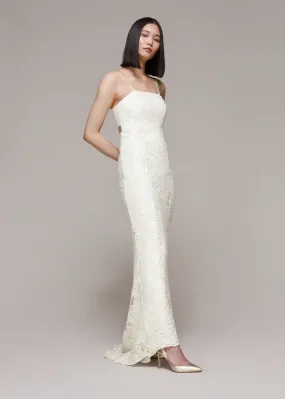 Ivory Lorelei Sequin Wedding Dress