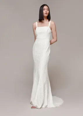 Ivory Mia Lace Wedding Dress