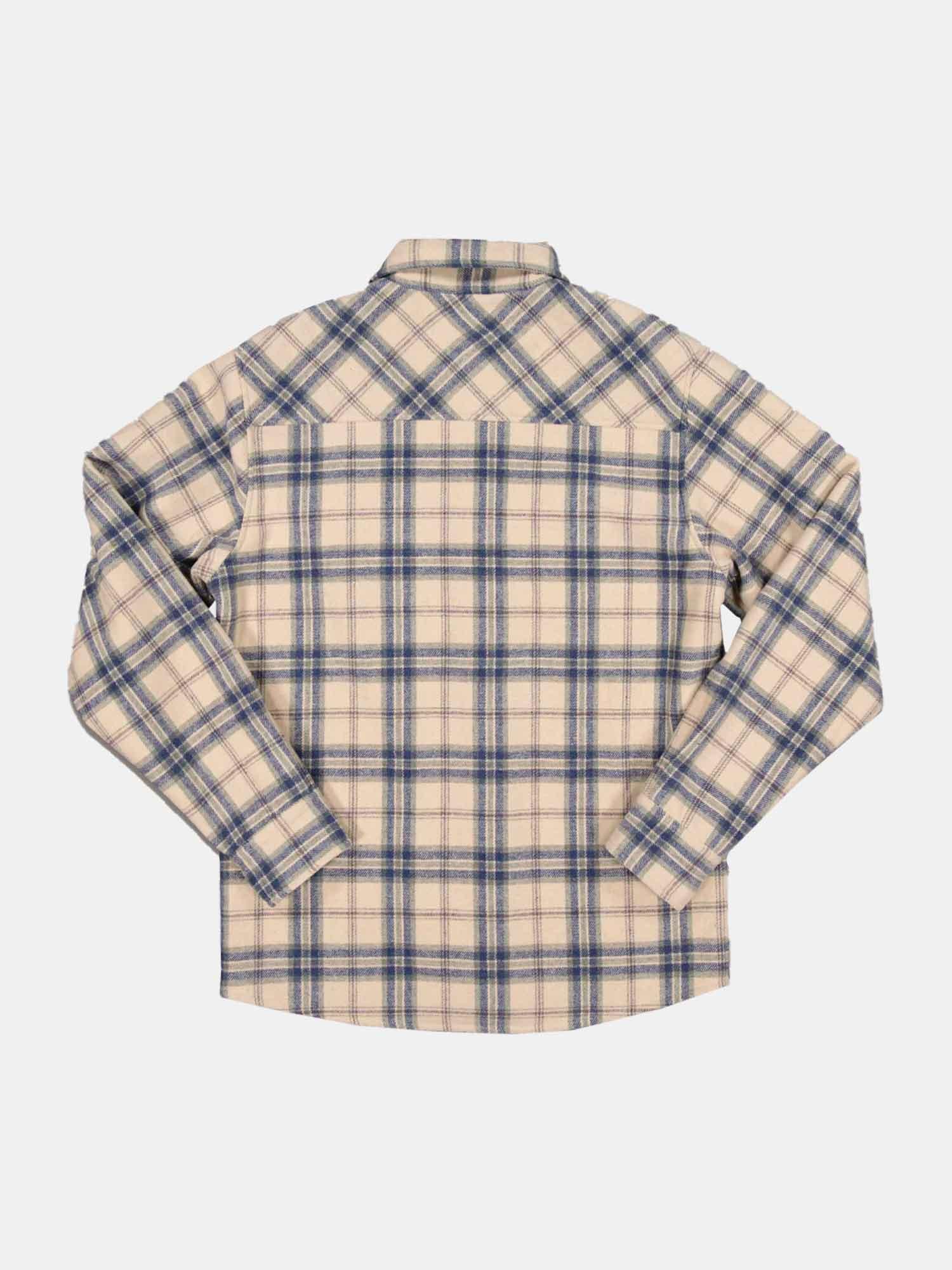 Just Another Fisherman Seaport Shearling Shirt - Sand Check