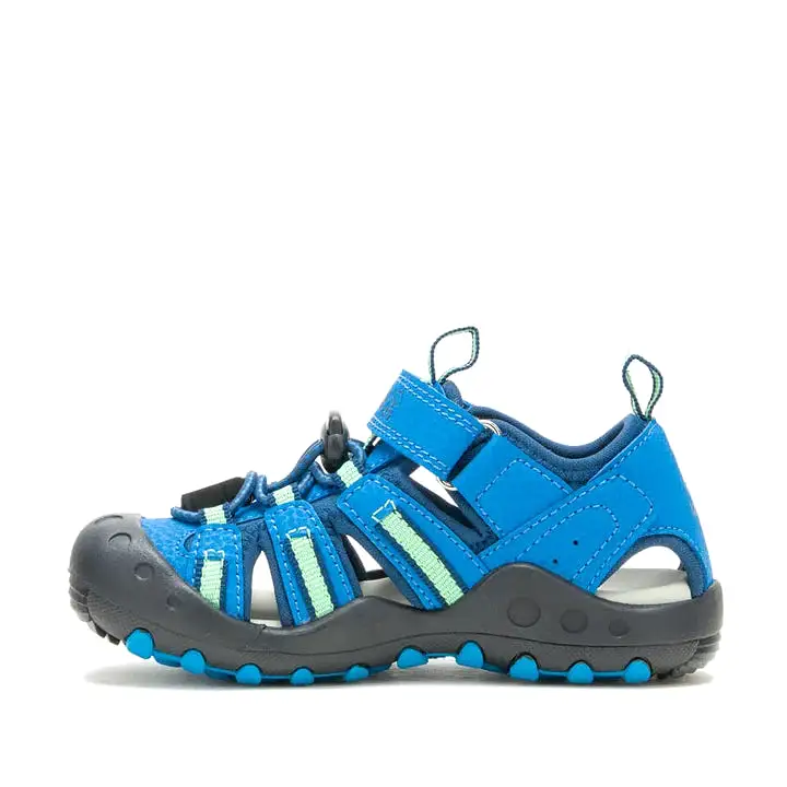 Kamik Blue/Green Crab Youth Sandal