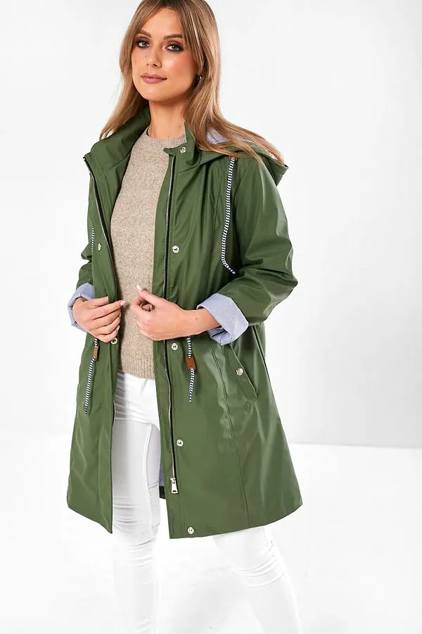 Marc Angelo Longline Raincoat