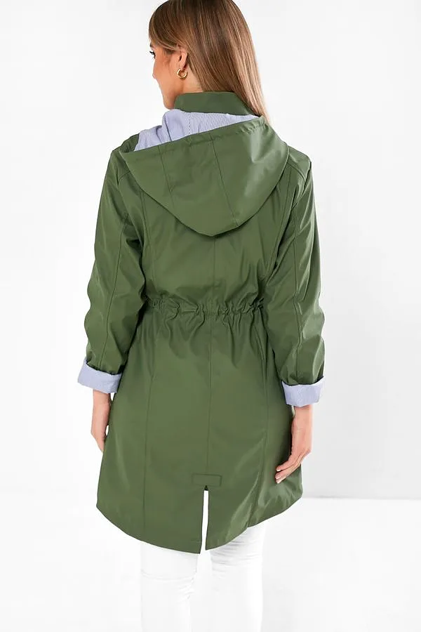 Marc Angelo Longline Raincoat