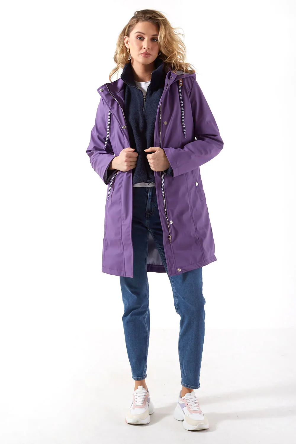 Marc Angelo Longline Raincoat