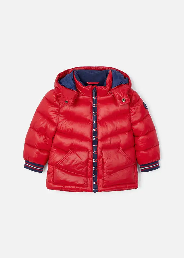 Mayoral Baby Puffer Coat _Red 2416-94