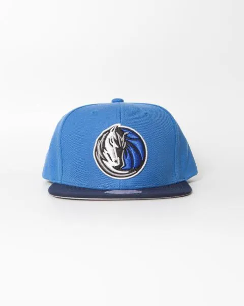 MITCHELL & NESS - Accessories - Dallas Mavericks 2 Tone 2.0 Snapback - Royal/Navy