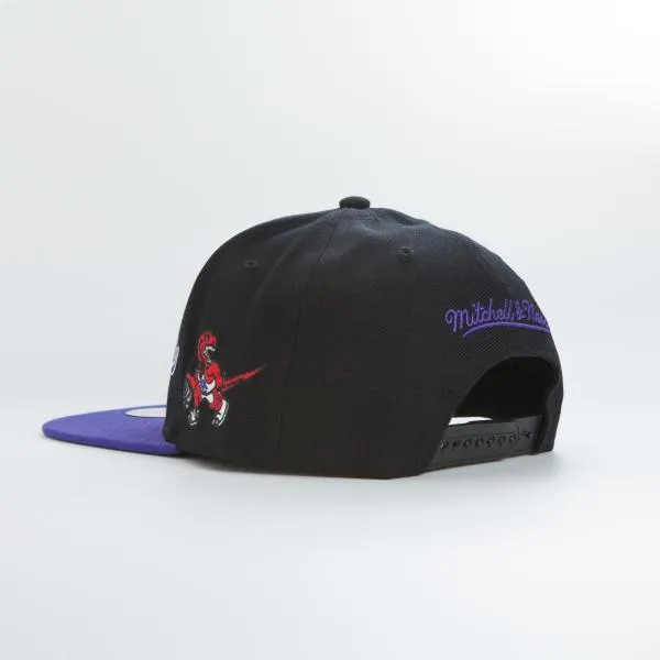 MITCHELL & NESS - Accessories - Toronto Raptors Team Script 2.0 Snapback - Black