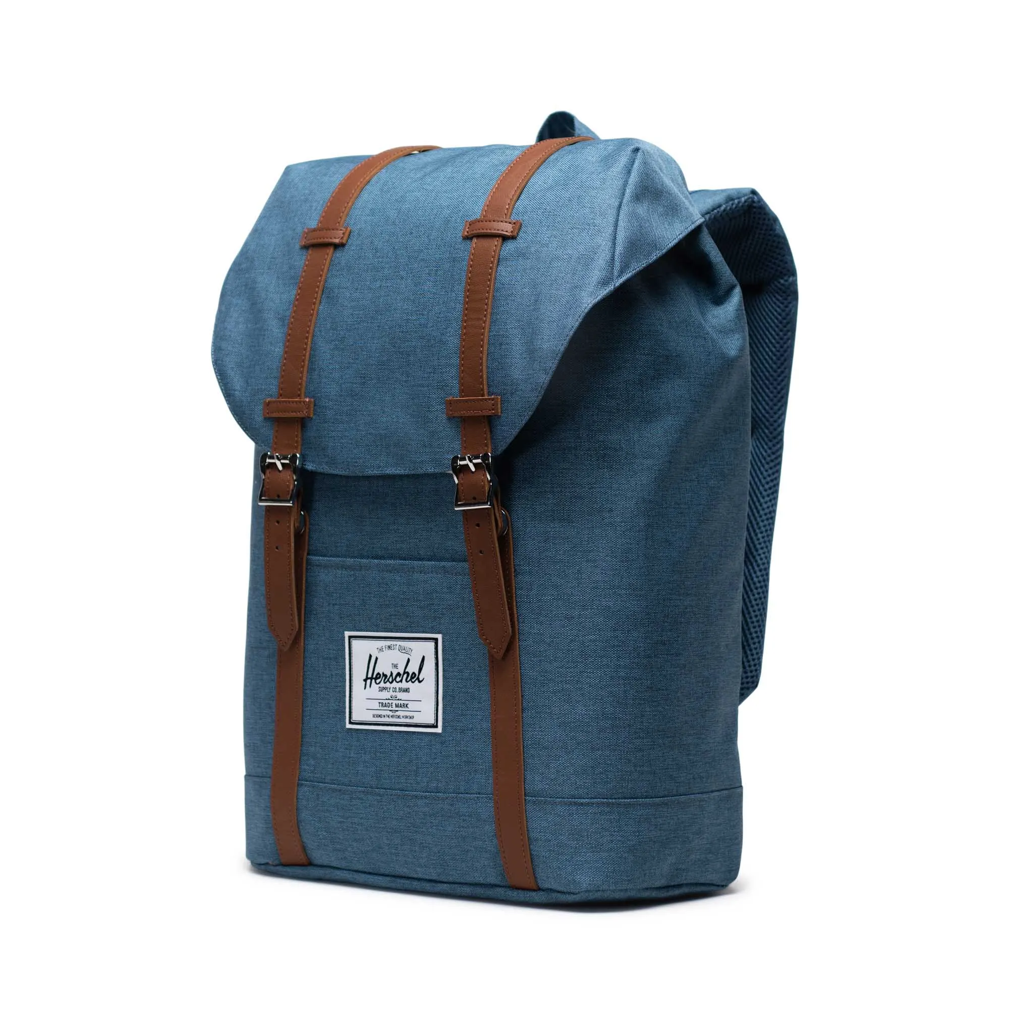 Mochila Herschel Retreat Copen Blue Crosshatch