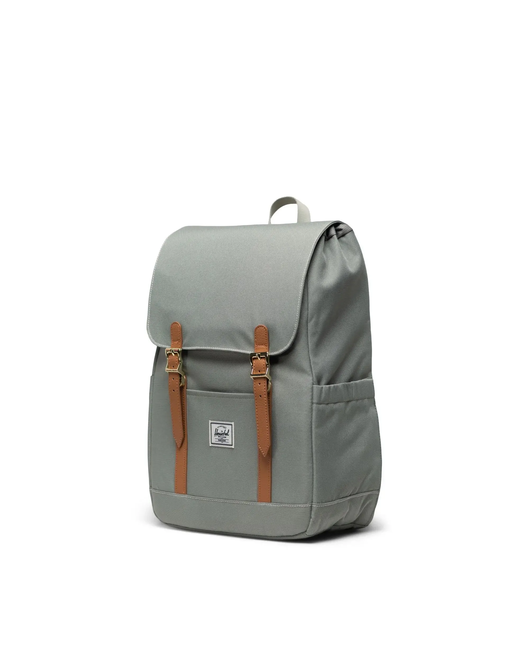 Mochila Herschel Retreat Small Seagrass/White Stitch