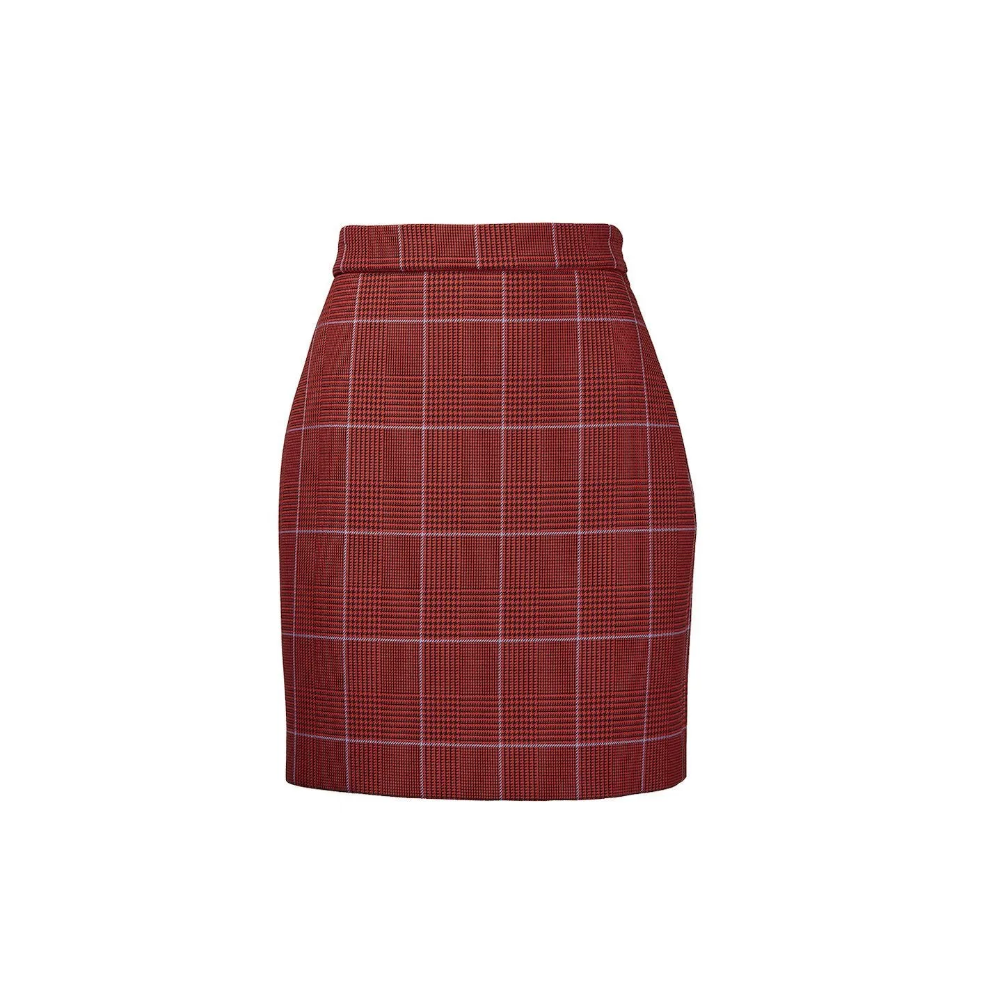 MSGM Gonna Houndstooth Short Skirt