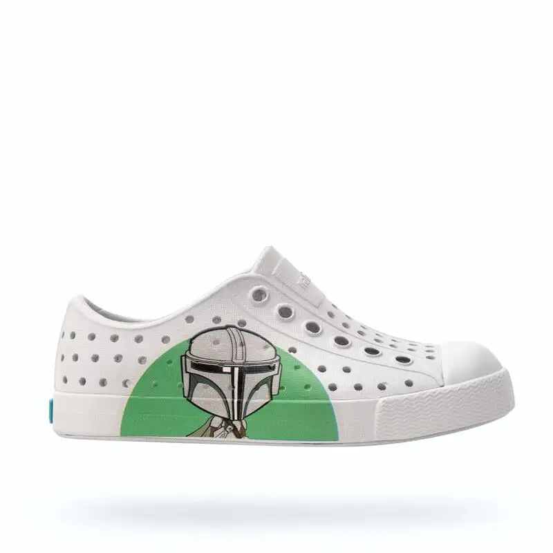 Native Shoes Frost Gray/Mando BFF Jefferson Star Wars Block Shoe