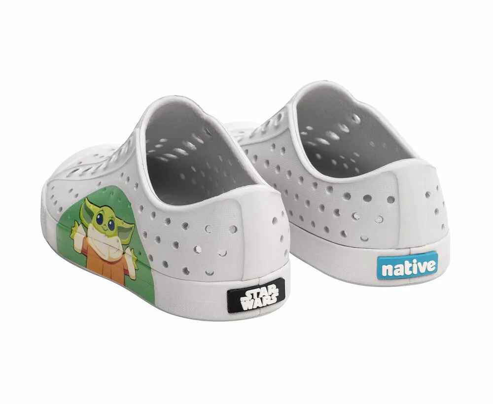 Native Shoes Frost Gray/Mando BFF Jefferson Star Wars Block Shoe