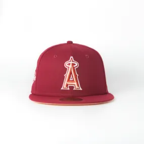 NEW ERA - Accessories - Anaheim Angels 2002 WS Custom Fitted - Red/Peach