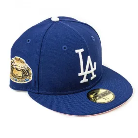 NEW ERA - Accessories - LA Dodgers 1963 WS Pink Brim Fitted - Navy/Pink